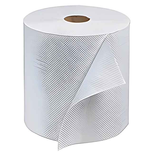 Tork 214405 Hand Towel Roll H21, White, 7.94" x 1000'- 6 Rolls / Case