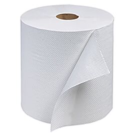 Tork 214405 Hand Towel Roll H21, White, 7.94" x 1000'- 6 Rolls / Case