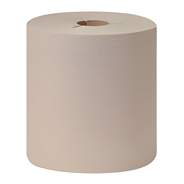 Tork 8031000 Paper Hand Towel Roll H80, Natural, 7.94" x 1000- 6 Rolls / Case