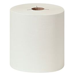 Tork 8031050 Paper Hand Towel Roll H80, White, 7.94" x 1000- 6 Rolls / Case