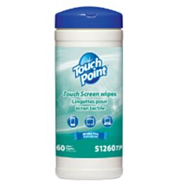 Touch Screen Wipes - 60 Sht x 12 Canister / Case