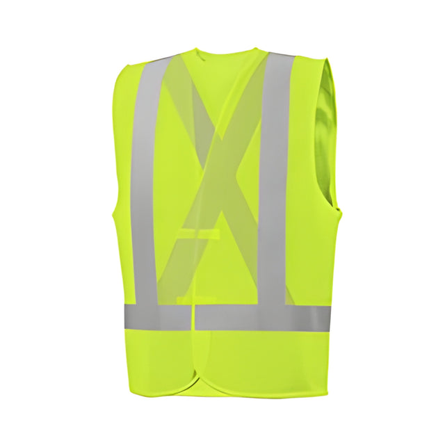 Universal Economy Traffic Vest, Lime Green