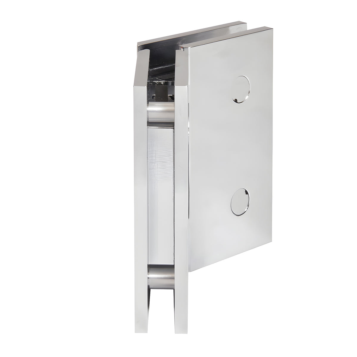 CRL Polished Chrome Trento 135 Degree Glass-to-Glass Hinge