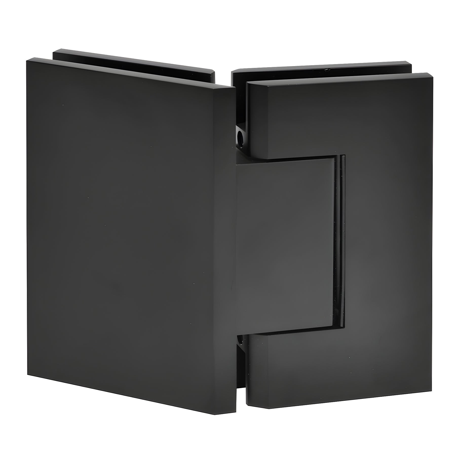 CRL Matte Black Trento 135 Degree Glass-to-Glass Hinge