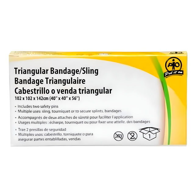 Triangular Bandage, 102 x 102 x 142cm