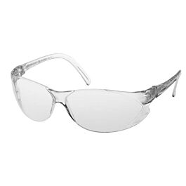 Twister Safety Glasses, Clear Frame and Lens- Sold by Box of 12 Pairs