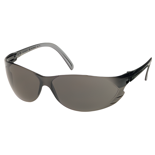 Twister Safety Glasses, Grey Frame, Grey Lens – Sold by Box of 12 Pairs" Frame, Clear Lens – Sold by 1 Pair"