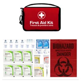 Type 1, Personal First Aid Kits (Z1220-24), Nylon Pack- 1 Each