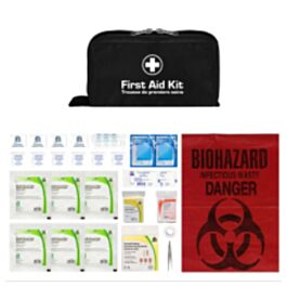 Type 1, Personal First Aid Kits (Z1220-24), Nylon Pack with Belt Loop- 1 Each