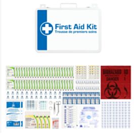 Type 2, Large Basic First Aid Kits (Z1220-17), Metal Box- 1 Each