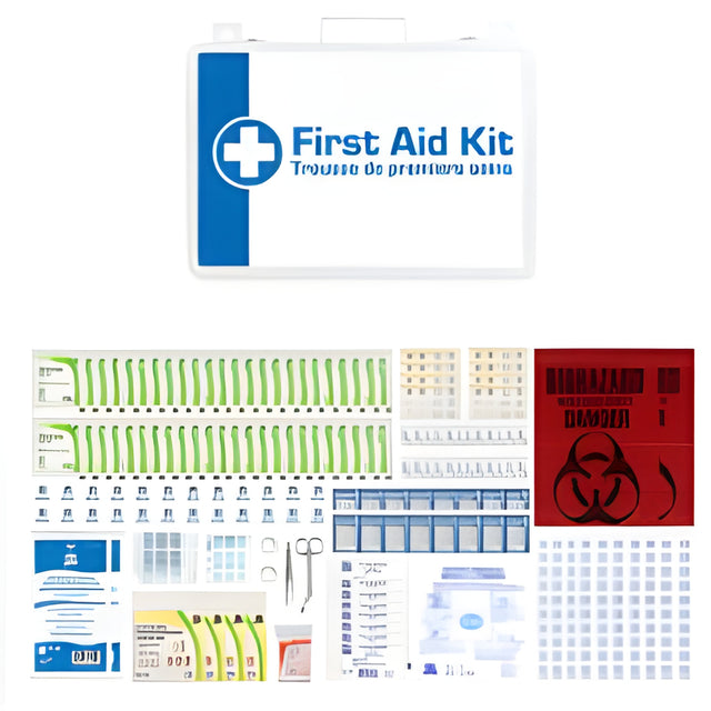 Type 2, Large Basic First Aid Kits (Z1220-17), Metal Box