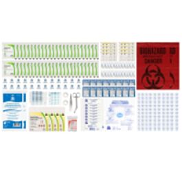 Type 2, Large Basic First Aid Kits (Z1220-17), Refill Kit- 1 Eac