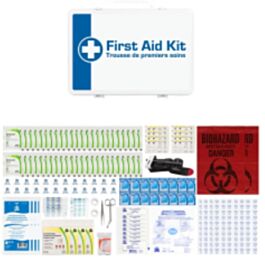 Type 2, Large Basic First Aid Kits (Z1220-24), Plastic Box- 1 Each