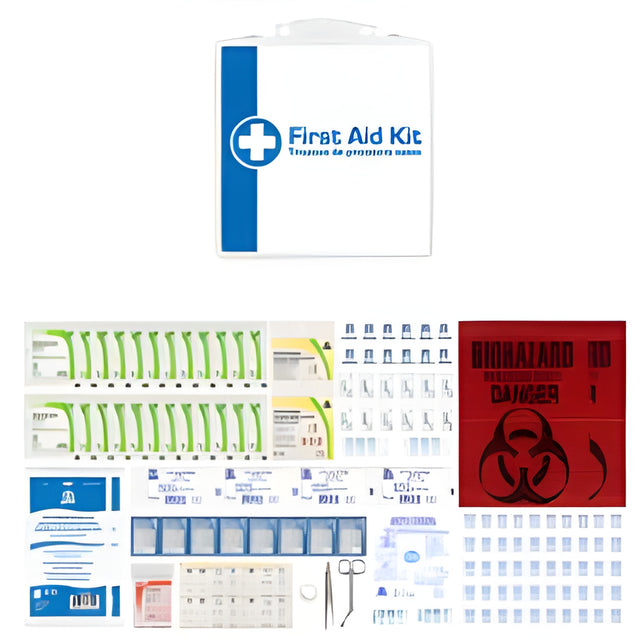 Type 2, Medium Basic First Aid Kits (Z1220-17), Metal Box