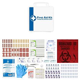 Type 2, Medium Basic First Aid Kits (Z1220-17), Plastic Box- 1 Each