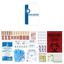 Type 2, Small Basic First Aid Kits (Z1220-17), Metal Box- 1 Each