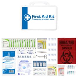 Type 2, Small Basic First Aid Kits (Z1220-17), Plastic Box- 1 Each