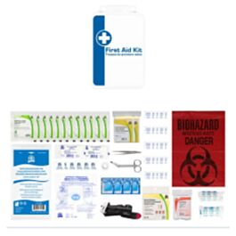 Type 2, Small Basic First Aid Kits (Z1220-24), Metal Box- 1 Each