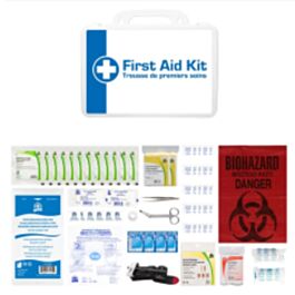 Type 2, Small Basic First Aid Kits (Z1220-24), Plastic Box- 1 Each