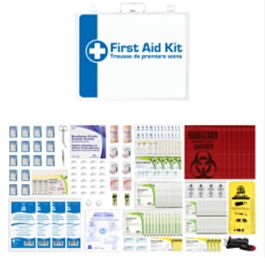 Type 3, Large Unitized First Aid Kits (Z1220-17), Metal Box- 1 Each
