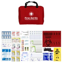Type 3, Medium Unitized First Aid Kits (Z1220-17), Nylon Pack- 1 Each