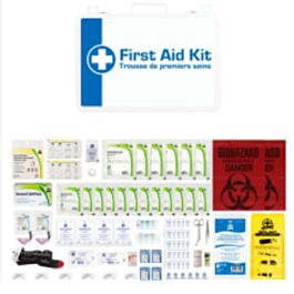 Type 3, Small Unitized First Aid Kits (Z1220-17), Metal Box- 1 Each