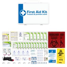 Type 3, Small Unitized First Aid Kits (Z1220-17), Plastic Box- 1 Each