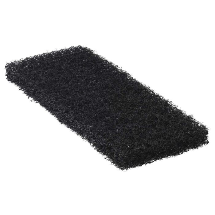 Utility Pads, X-Heavy Duty, Black, 10" x 5"- 20 / Box