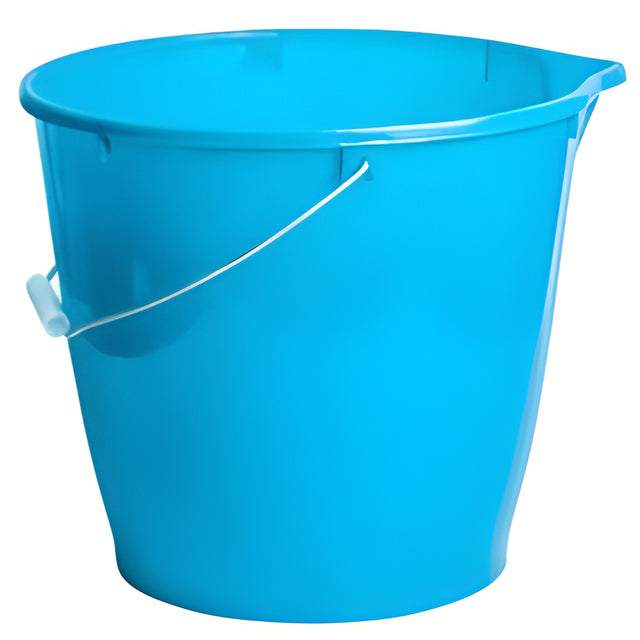 Utility Pail, 12L, Blue – 12/Case