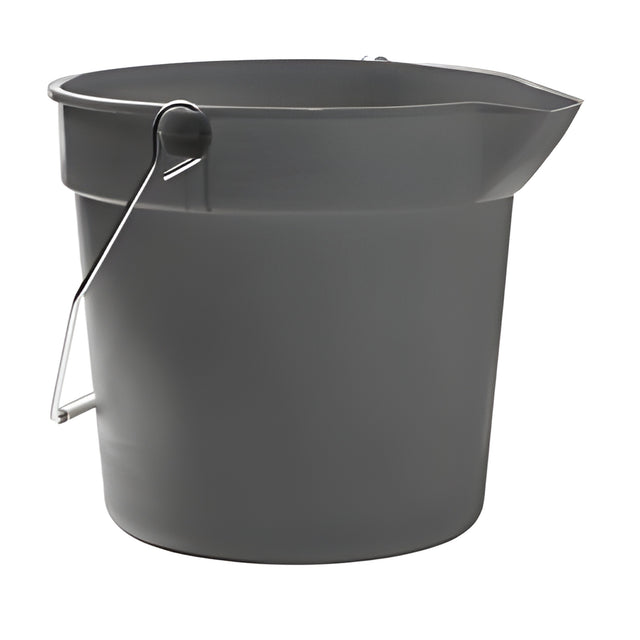 Utility Pail, Grey, 14 Quart – 12/Case