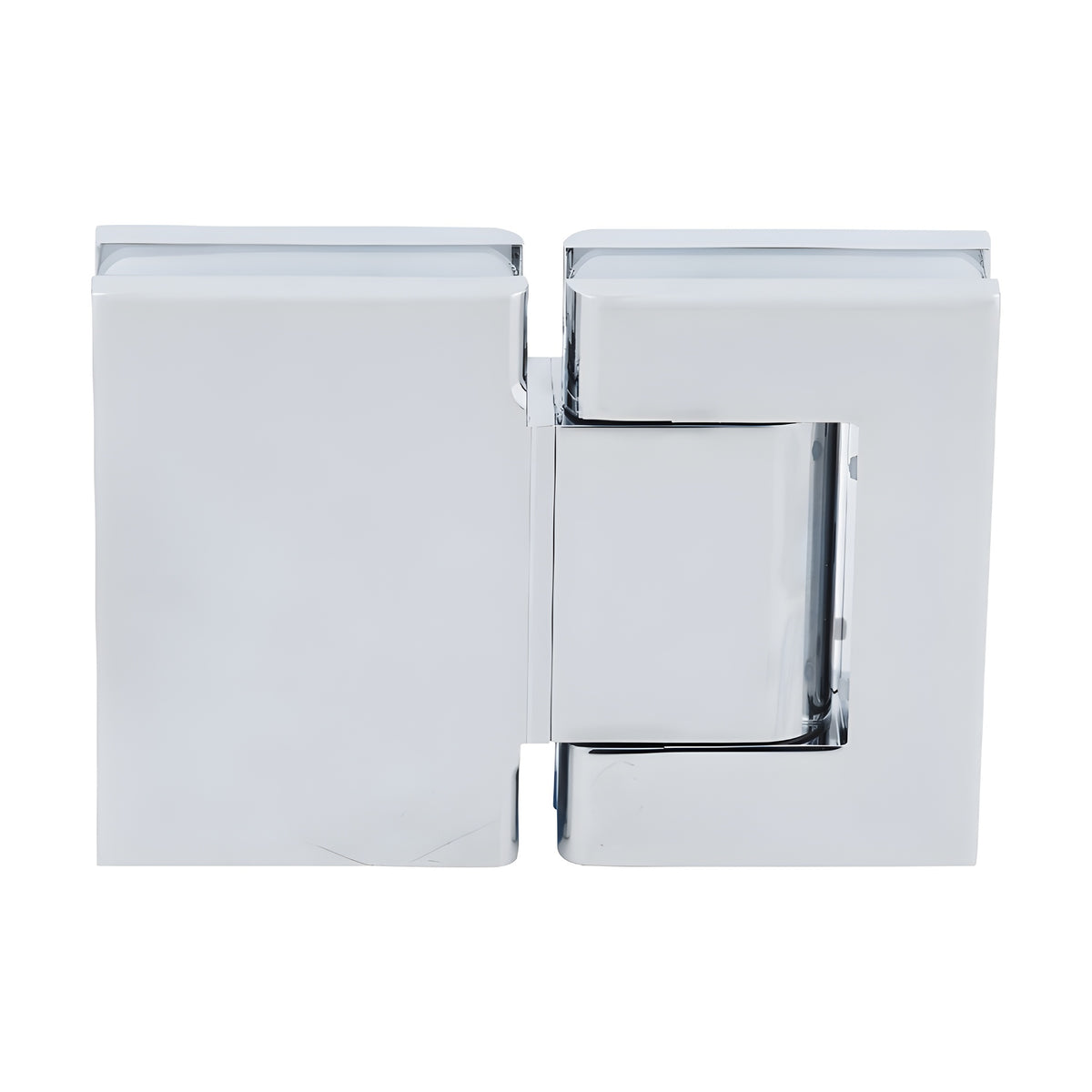 CRL Brite Chrome Vernon Oil Dynamic 180º Glass-to-Glass Hinge