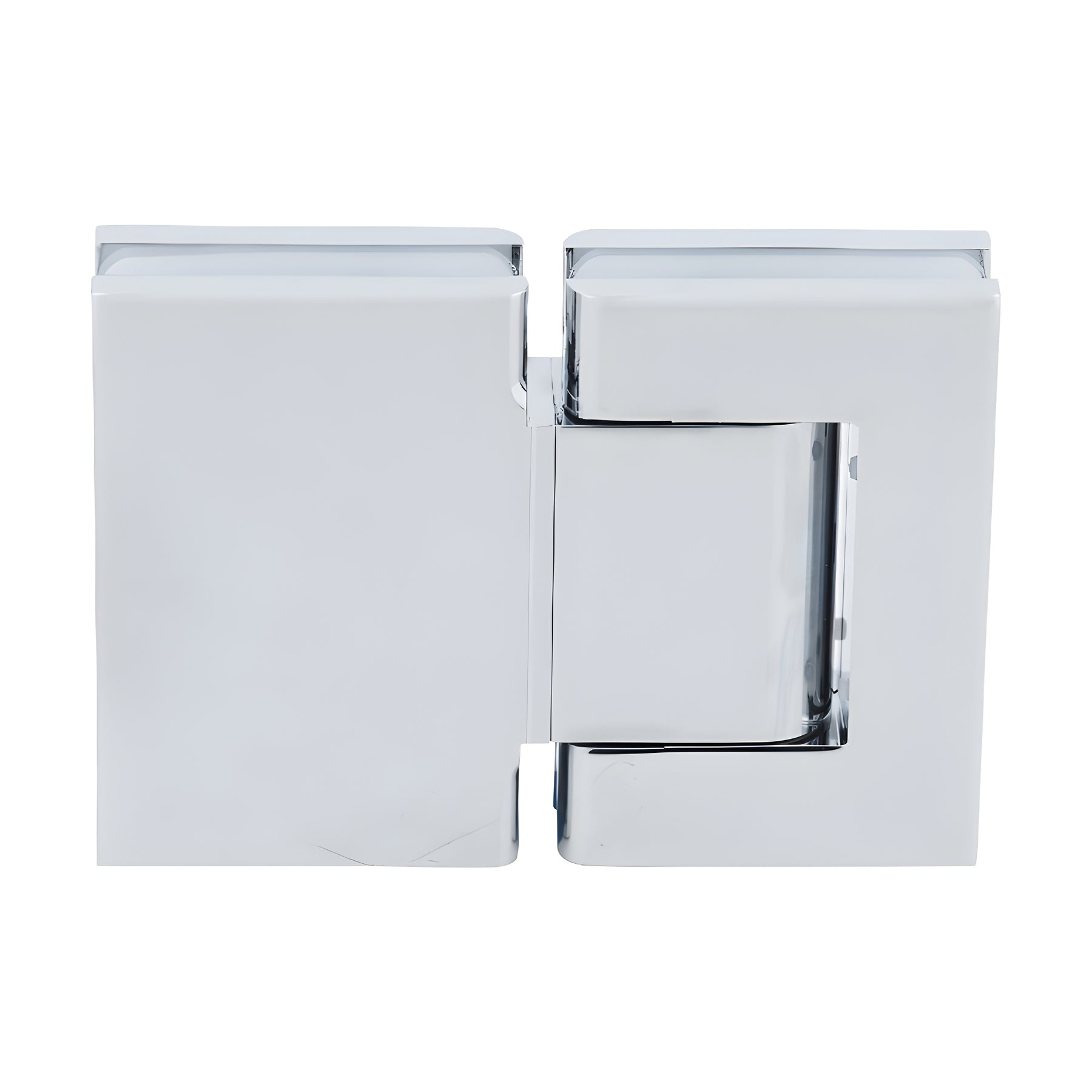 CRL Brite Chrome Vernon Oil Dynamic 180º Glass-to-Glass Hinge