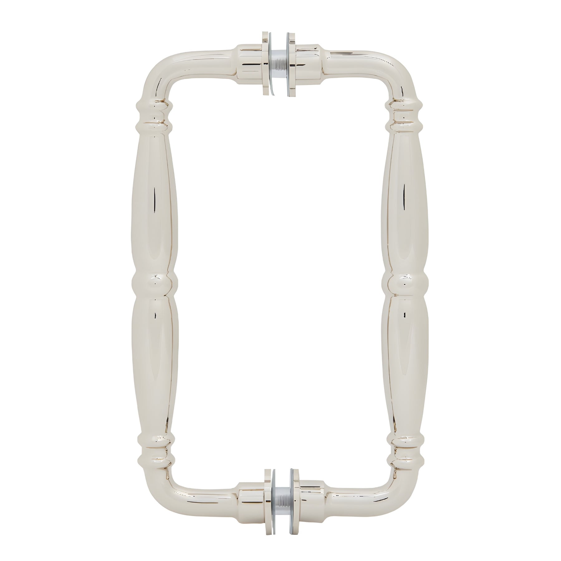 CRL Polished Nickel 8" Victorian Style Back-to-Back Pull Handles