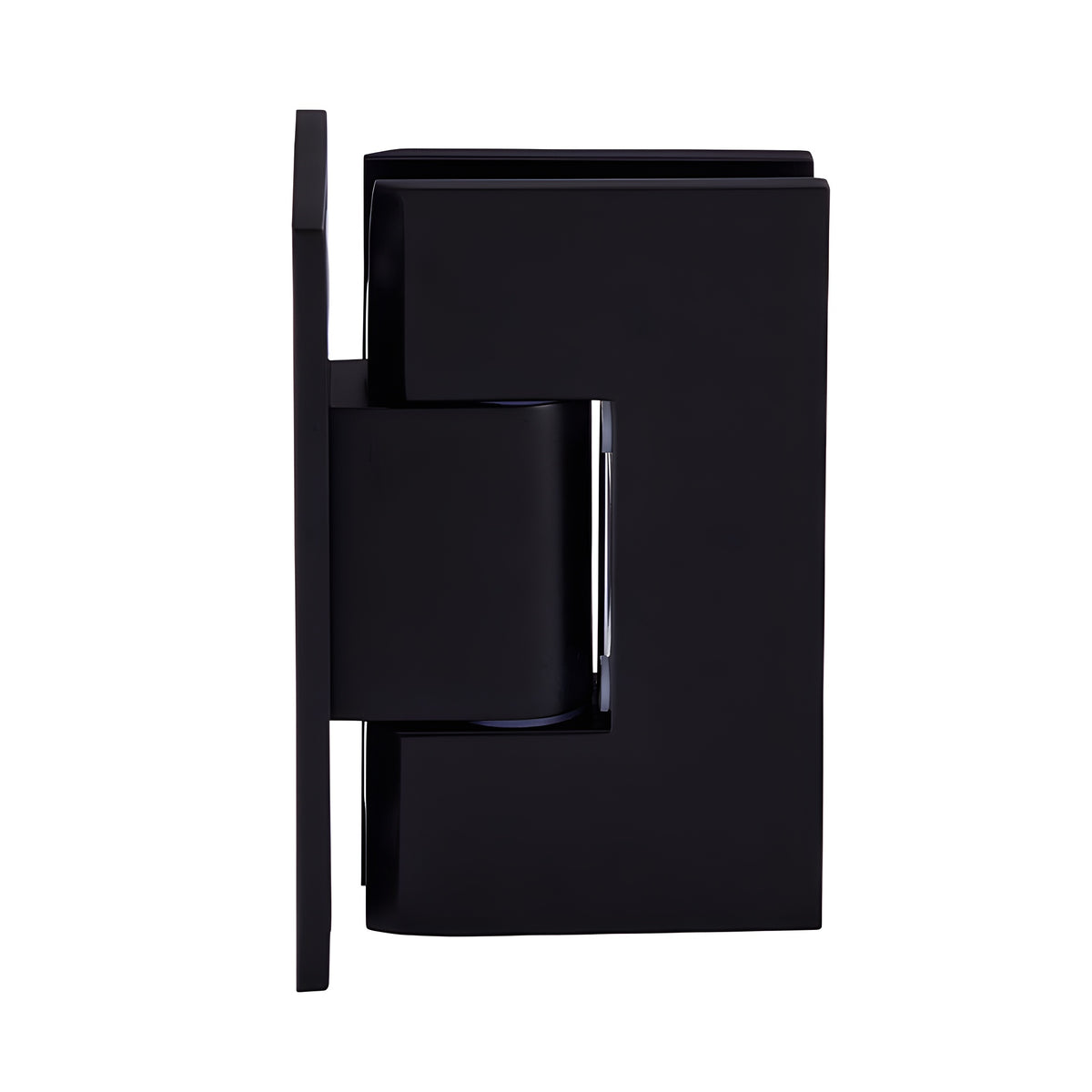 CRL Oil Rubbed Bronze Vienna 337 Series Adjustable Wall Mount Full Back Plate Hinge