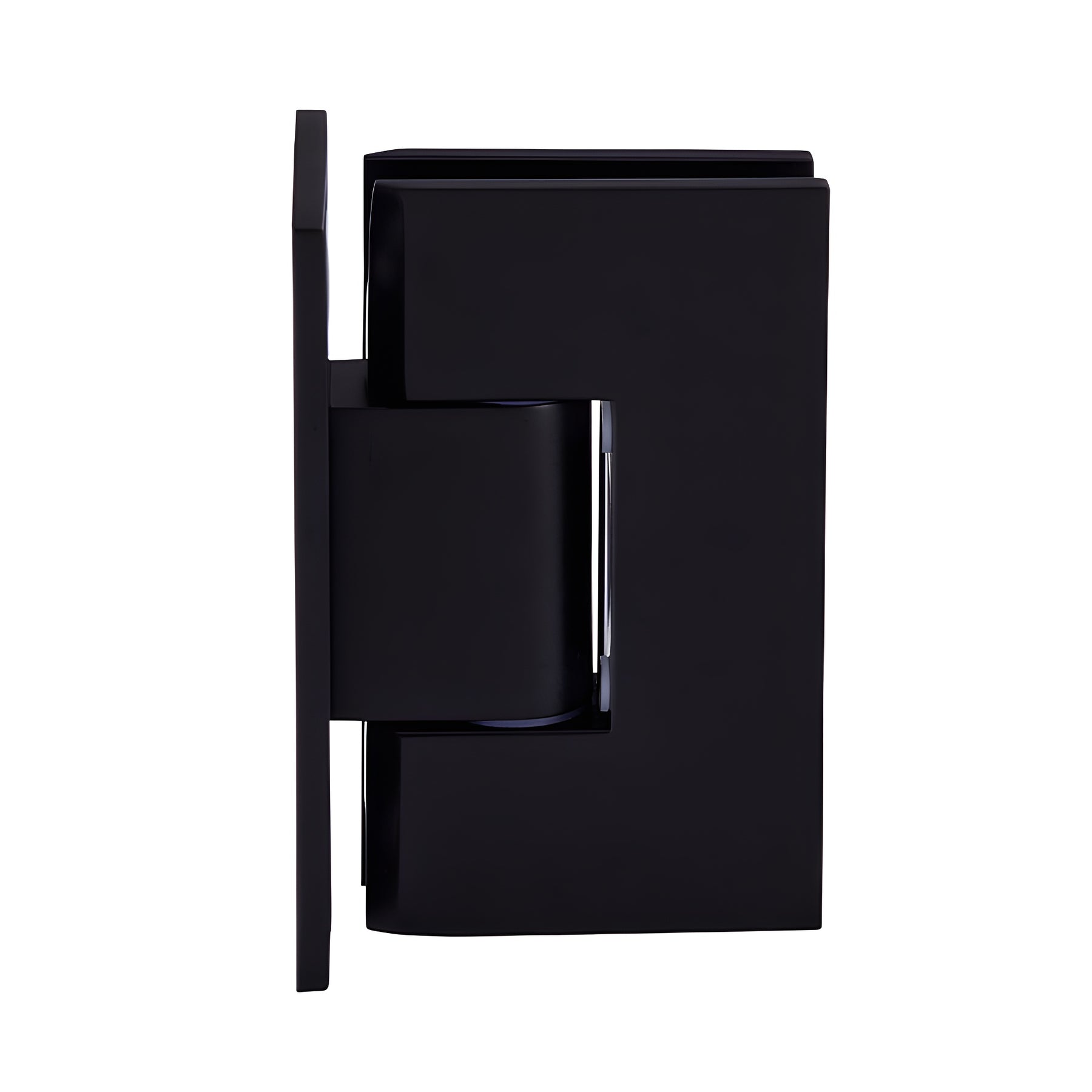 CRL Oil Rubbed Bronze Vienna 337 Series Adjustable Wall Mount Full Back Plate Hinge