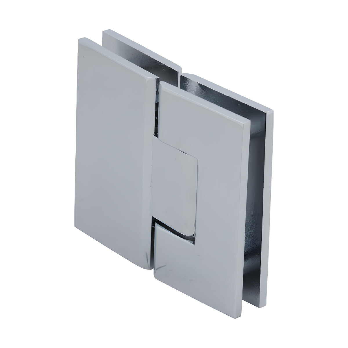 CRL Polished Chrome Vienna 580 Series Glass-to-Glass Hinge with Internal 5 Degree Pin