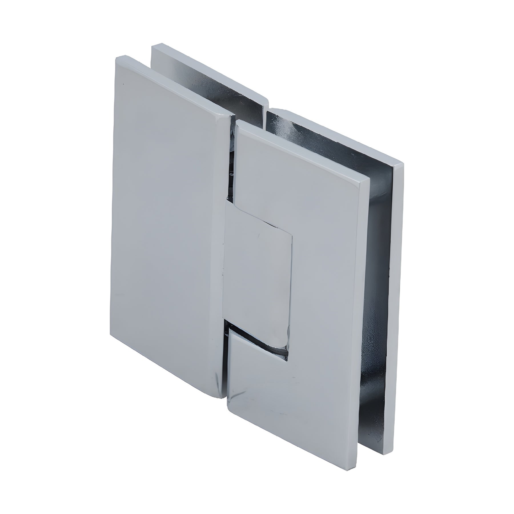 CRL Polished Chrome Vienna 580 Series Glass-to-Glass Hinge with Internal 5 Degree Pin