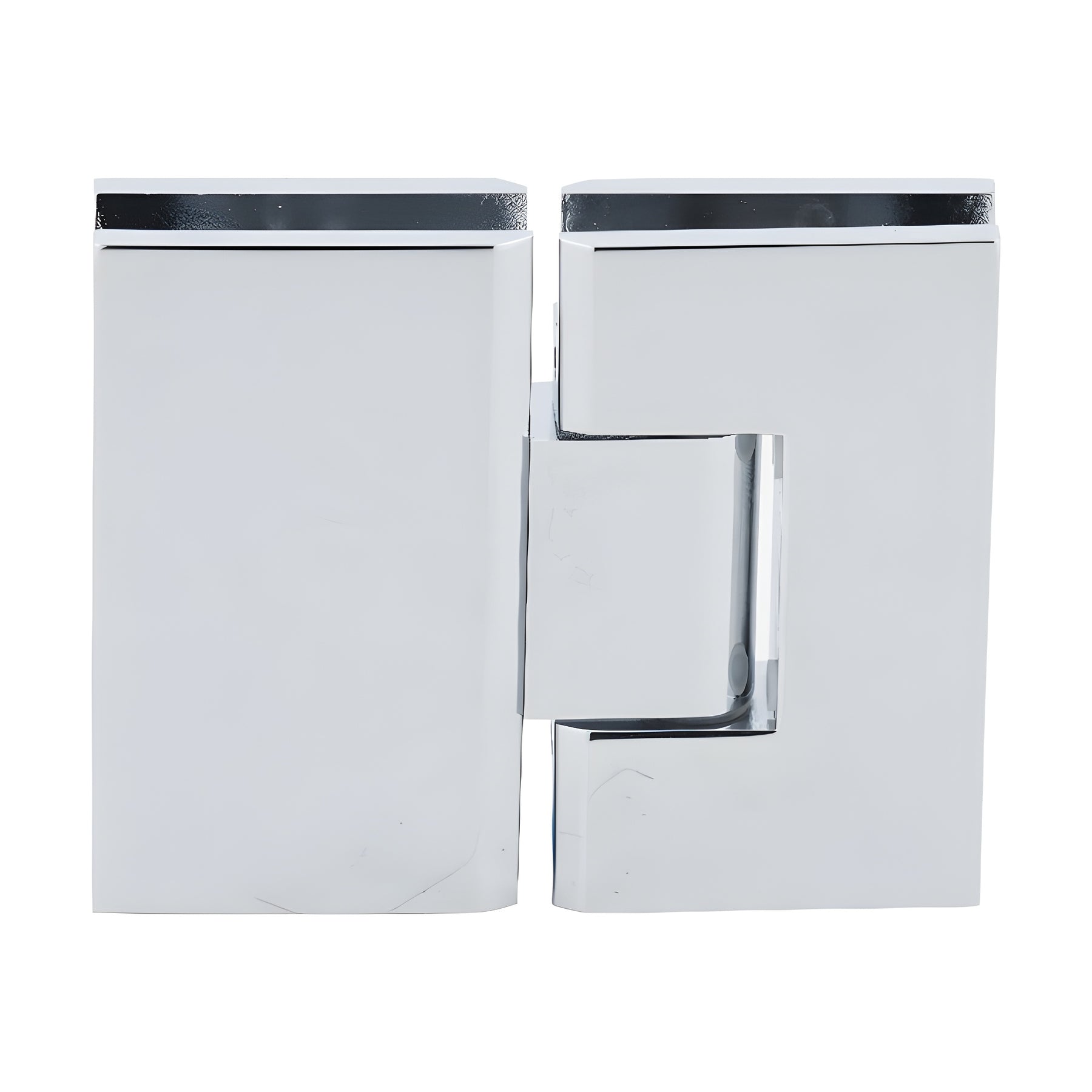 CRL Chrome Vienna 180 Degree Glass-to-Glass Positive Close Hinge