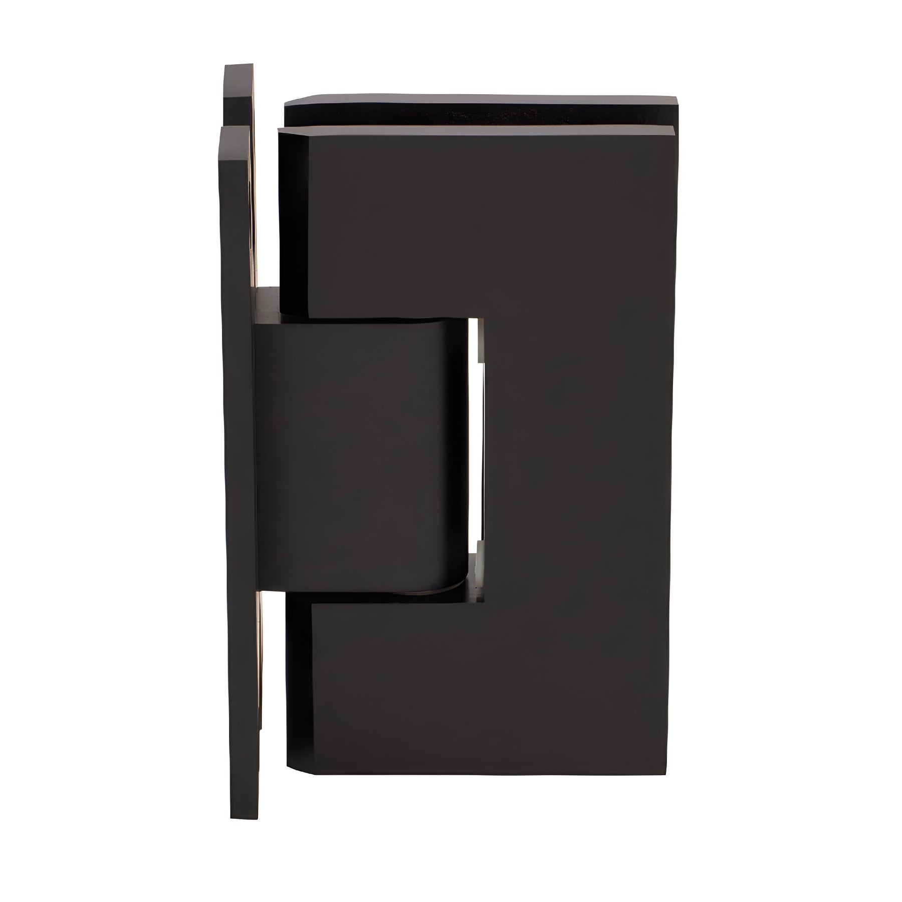 CRL Oil Rubbed Bronze Vienna 037 Series Wall Mount 'H' Back Plate Hinge