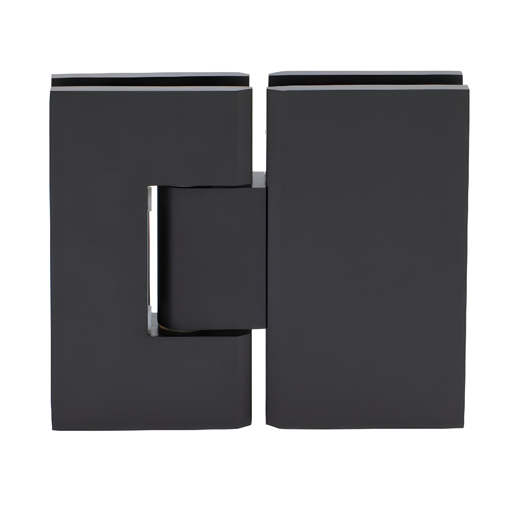 CRL Oil Rubbed Bronze Vienna 180 Degree Glass-to-Glass Positive Close Hinge