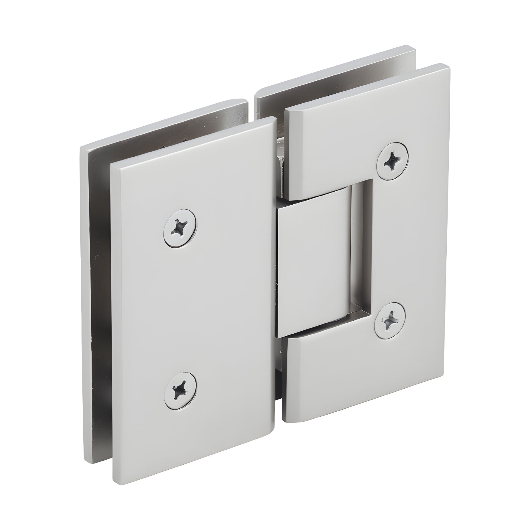 CRL Satin Nickel Vienna 180 Series Glass-to-Glass Hinge