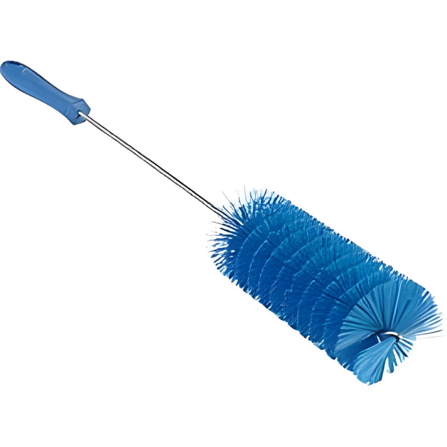 Vikan 2.4" Valve Brush, Medium Bristles, 20" Long, Blue – 1 Ea