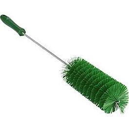 Vikan 2.4" Valve Brush, Medium Bristles, 20" Long, Green - 1 Ea
