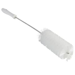 Vikan 2.4" Valve Brush, Medium Bristles, 20" Long, White - 1 Ea
