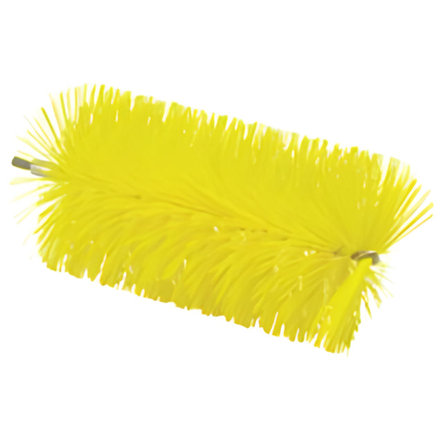 Vikan 3.5" Brush for Flex Rod, Medium Bristles, 7-7/10" Long, Yellow – 1 Ea