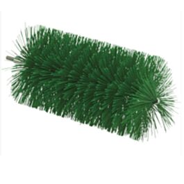 Vikan 3.5" Brush for Flex Rod, Medium Bristles, 7-7/10" Long, Green - 1 Ea