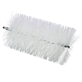 Vikan 3.5" Brush for Flex Rod, Medium Bristles, 7-7/10" Long, White - 1 Ea