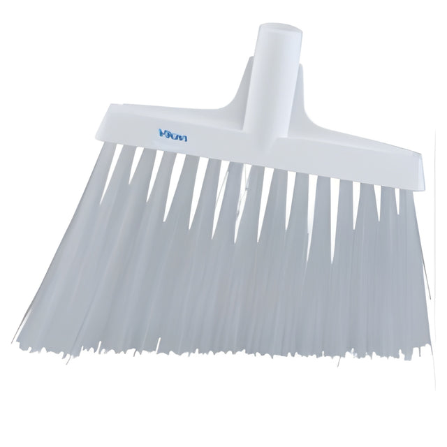 Vikan Angle Broom Head, X-Coarse Bristles, 12", Polyester, Red