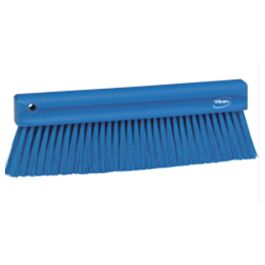 Vikan Baker's Brush, Soft Bristles, 11" Long, Blue- 1 Each