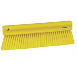 Vikan Baker's Brush, Soft Bristles, 11" Long, Yellow- 1 Each